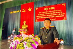 Đảng ủy Trung đoàn 141 (Sư đoàn 3): Tổng kết 12 năm thực hiện Chỉ thị 124-CT/QUTW của Thường vụ Quân ủy Trung ương và 10 năm thực hiện Đề án đổi mới công tác giáo dục chính trị